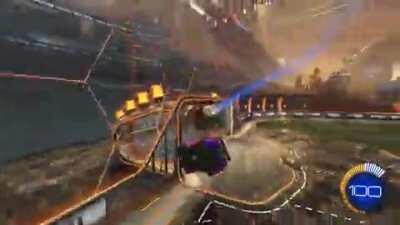 Probably one of my cleanest unintentional corner double touch.