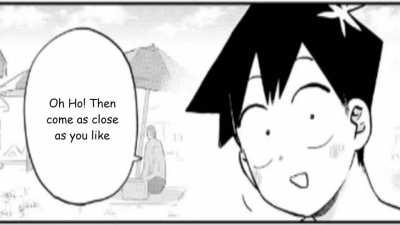 Oh, Komi is approaching me?