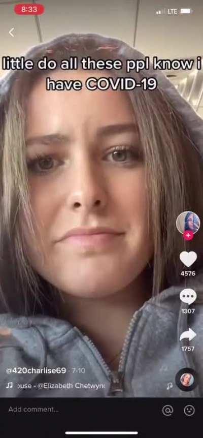 Joking about having COVID at the airport, WCGW?