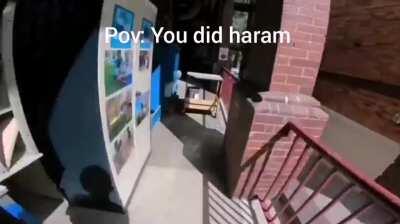 Never do haram