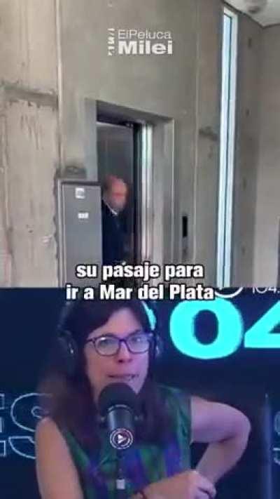 Las operetas de Maria O'Donnell se caen cada vez más rápido: hoy se batió el récord y la dejaron pedalendo en el aire en menos de 30 minutos