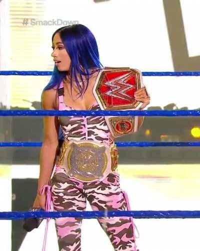 Sasha looking like a Boss