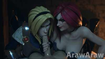 Lux and Katarina (ArawAraw) [League of Legends]