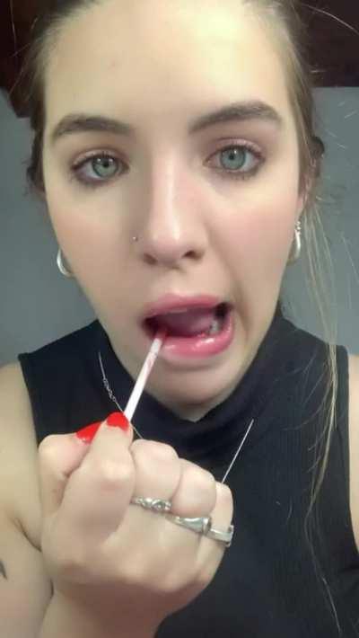 I just couldn't resist getting my tits out... wish you were here with me