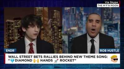 This never gets old : Diamond Hands Rocket 💎🙌🚀 - Endr feat. Rob Hustle