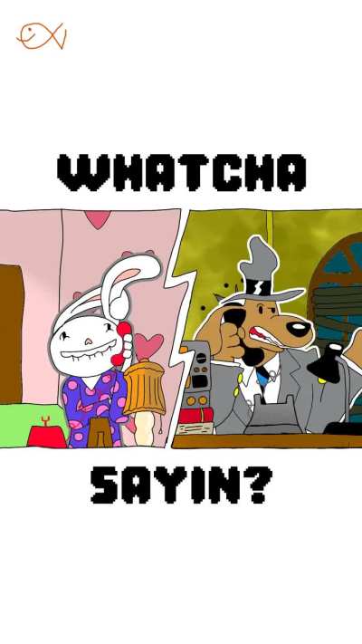 Sam wants Max to Spit it Out (Baby)