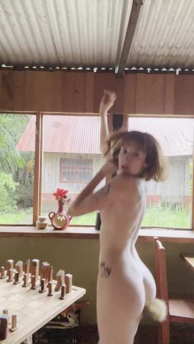 I was supposedly alone all afternoon