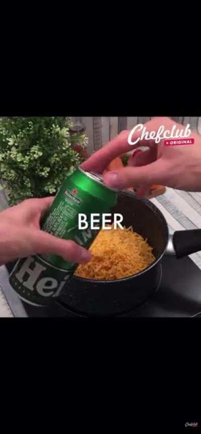 Hotdog cheese waffle