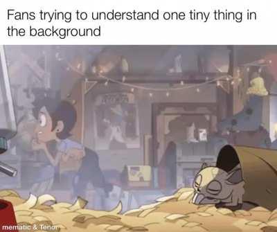 It has to have a deeper meaning!