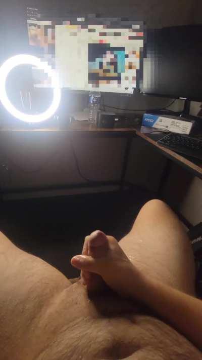 My cock identifies as a geyser