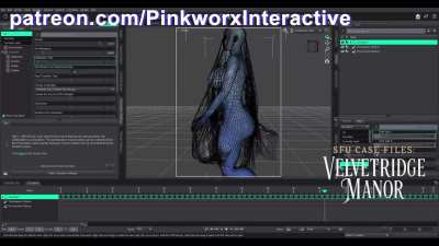 Futanari Ghost Girl - WIP - (SFU Case Files: Velvetridge Manor)