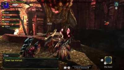 The true Monster Hunter experience