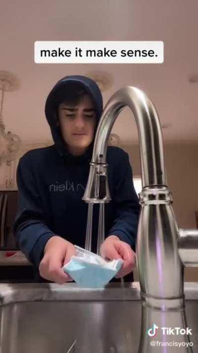 Attempting to prove that masks are useless...