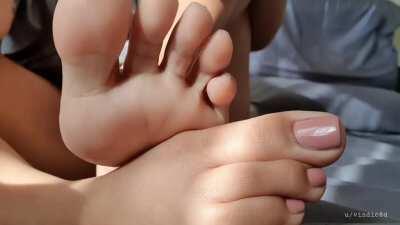 Flexing my toes is the only exercise I've been doing lately 🙃