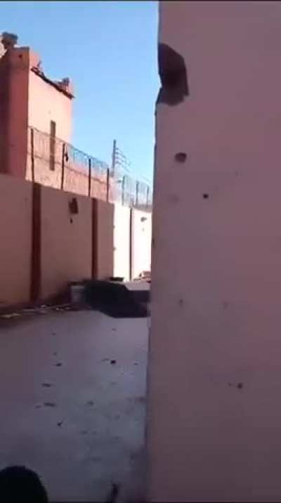 Sudanese troops in a battle with the RSF