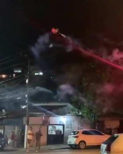 Annoyed by loud music, man uses drone to hit neighbors with fireworks