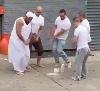 When you and your buddies try summoning a demon but you all took too much weed...