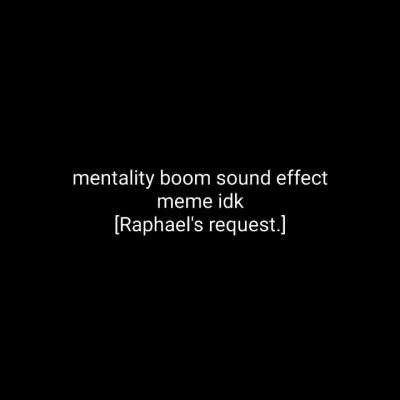 Raphael's request. [The error said 