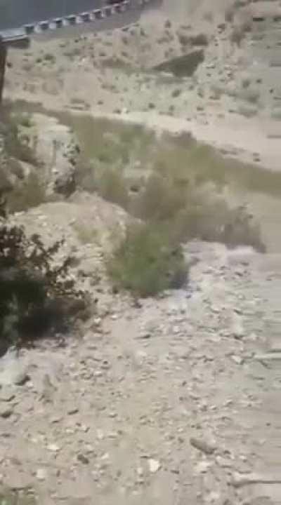 Taliban ambushed by the resistance fighters. Video is believed to be from today during the battle of Panjshir