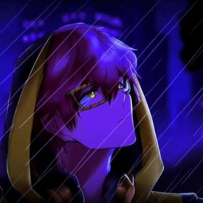 Just 707 chilling in the rain: the sequel (Animation/Art made by me)