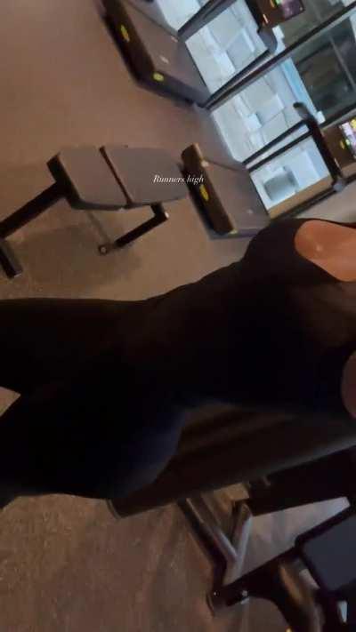 Runners high [From Instagram Story, August 2023] 