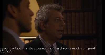 I just love how Romulus destroys everyone in this scene, especially Senator Beavis 🤣🤣🤣