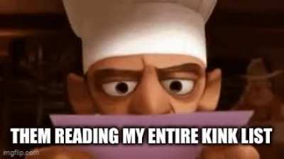 God forbid a girl be a freak 😔