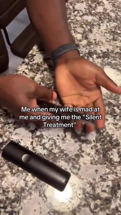 Dealing with the Silent treatment!