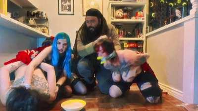 You sent your mom and aunt to talk with your bully's parents, and now they're suffering ultimate humiliation. Wasn't such a great idea, was it?