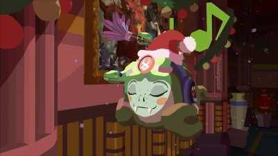 Made a little 3D Dusa animation for the holidays! Shout out to all those little gorgons stuck working through Xmas this year