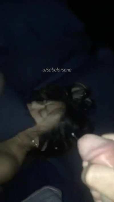 That smile after I surprise her with that nut, deserved the post. [OC]