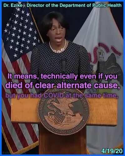 Even with all these manipulations the IFR is so low