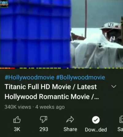 I think i downloaded the wrong Titanic😬