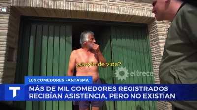 Auditaron las ong: Los comedores recibieron 40 mil millones de pesos en 2023 y más del 50% no existían