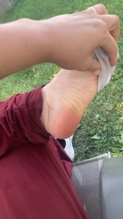 Do you like my soles? They're super soft.