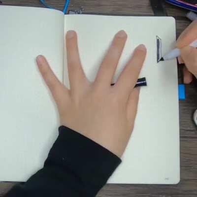 DST as a theme in my Bullet Journal