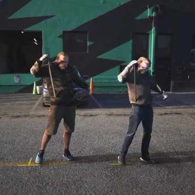 Naatu naatu spoof by Corridor crew