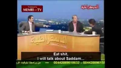 the mods banning Saddam memes be like: