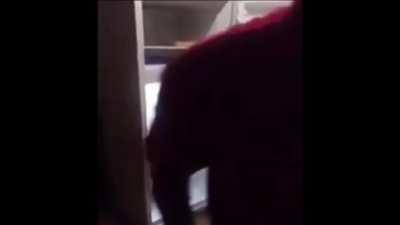 I bet he couldn’t find his favorite snack.