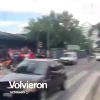 Militantes K intentaron sabotear un acto de Milei en Ezeiza