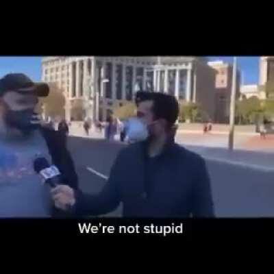 This Donald Trump supporter is a real jeniuses!