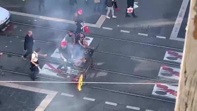 French comrades perfected the art of general strike