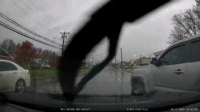 She tried telling the cops that I hit her whilst pulling out