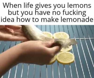 Sometimes you gotta do the best you can with what you got