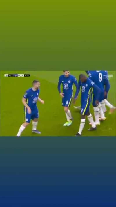 Rudiger and Kova celebration dance