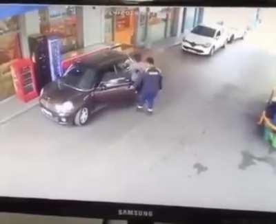 What a gentlemanly...