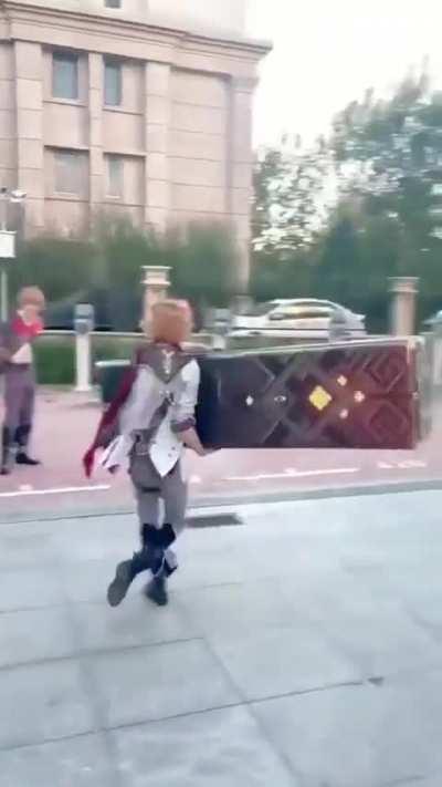 Who needs hydro vision and electro delusion if you have Zhongli's pillar?