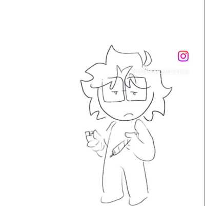 Getting some determination (artist: it's up on the corner, just read it.)