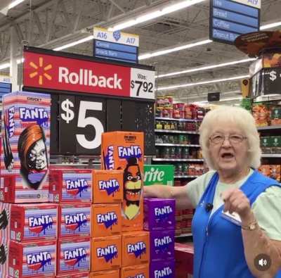 Attention Kencuckoids: FNAF Orange Drink has been stocked in the Ashland Rt 60 Walmart