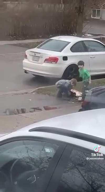 part 1 of kid brings skunk into house